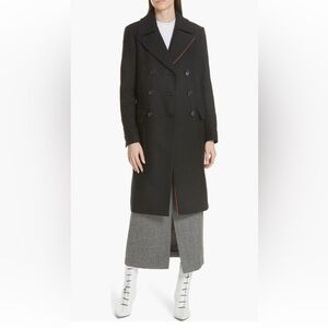 New Tibi felted Double-Breasted Coat Sz Xs MSRP:$995 (run big model wears Xs)